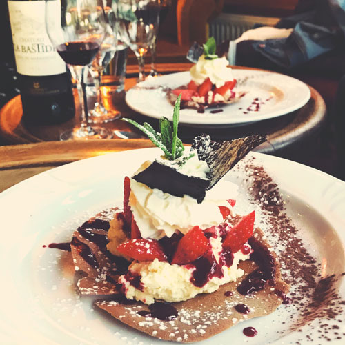 dessert restaurant français